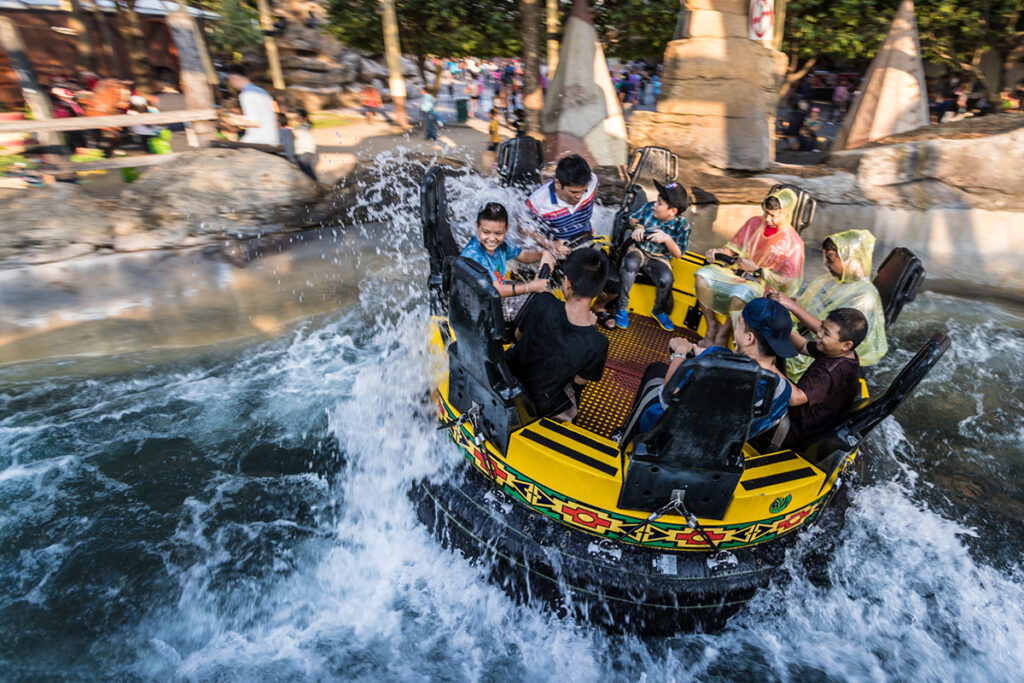 Water Rides at Disneyland Bangkok, Thailand