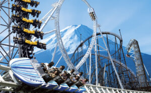 Fuji Highland amusement park in Japan