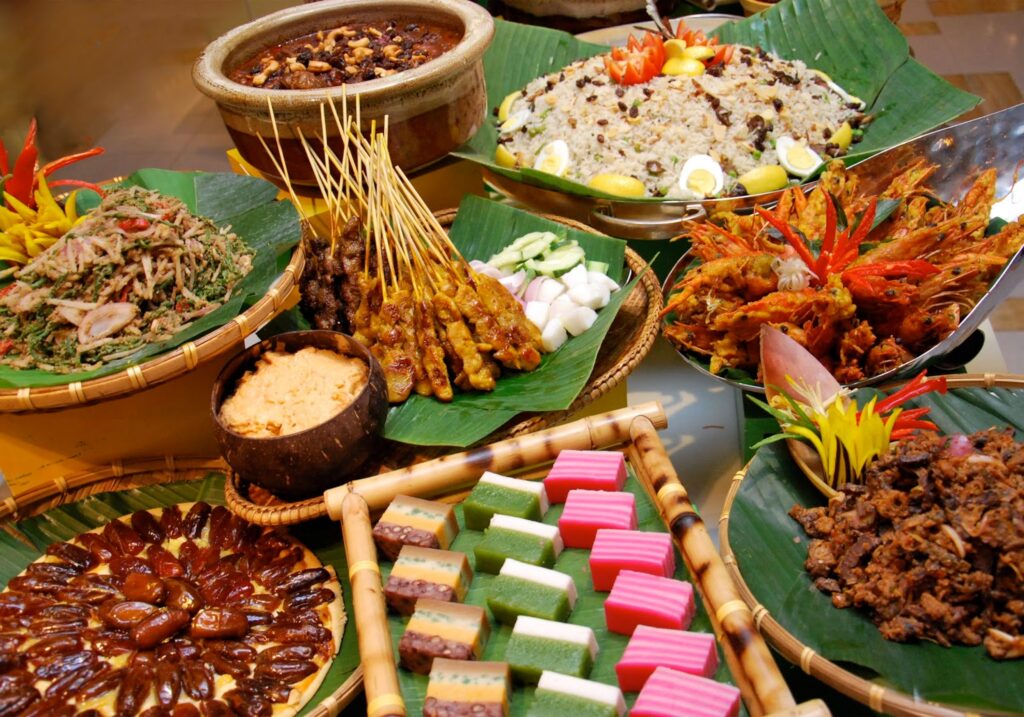 Traditional dishes in Malaysia