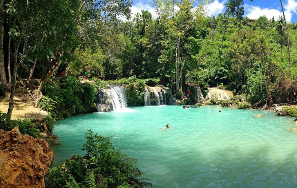 Waterfall on Siquijor Island, Philippines