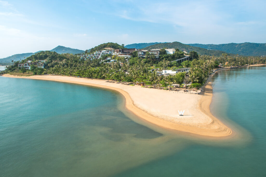 Отель на пляже Бо Пхут в Таиланде