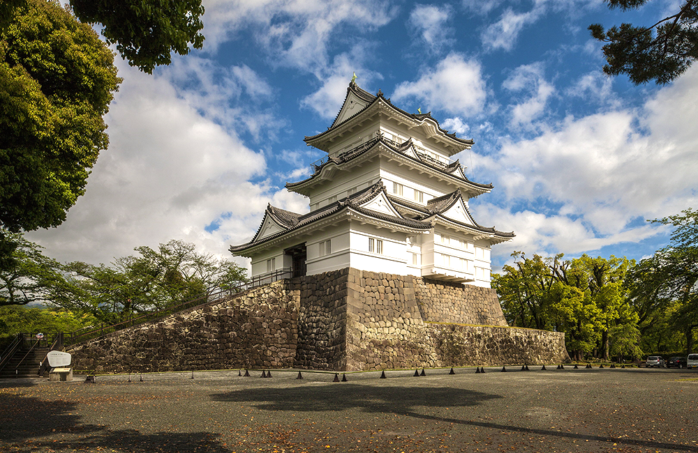 Замок Одавара в Японии