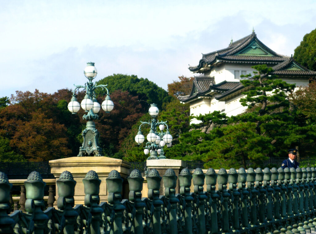 Замок Эдо в Японии