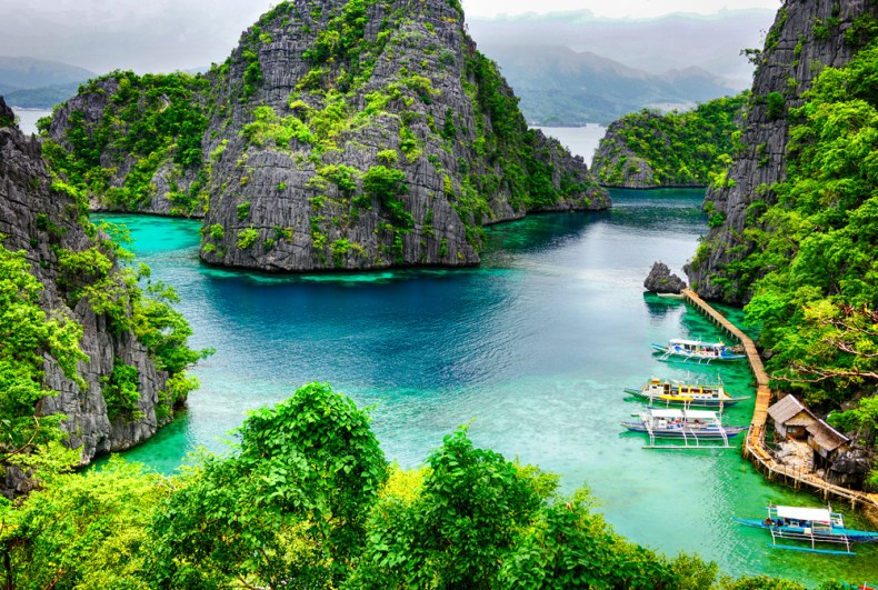 Coron Island in the Philippines