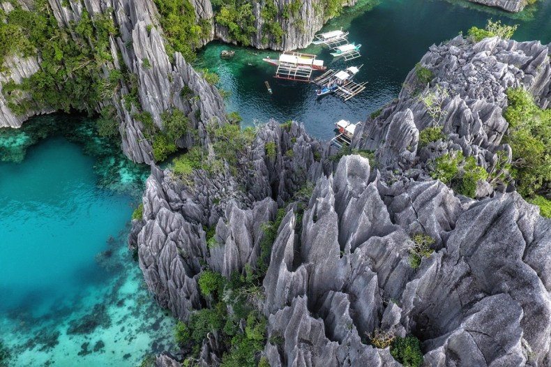 Attractions of Coron Island in the Philippines