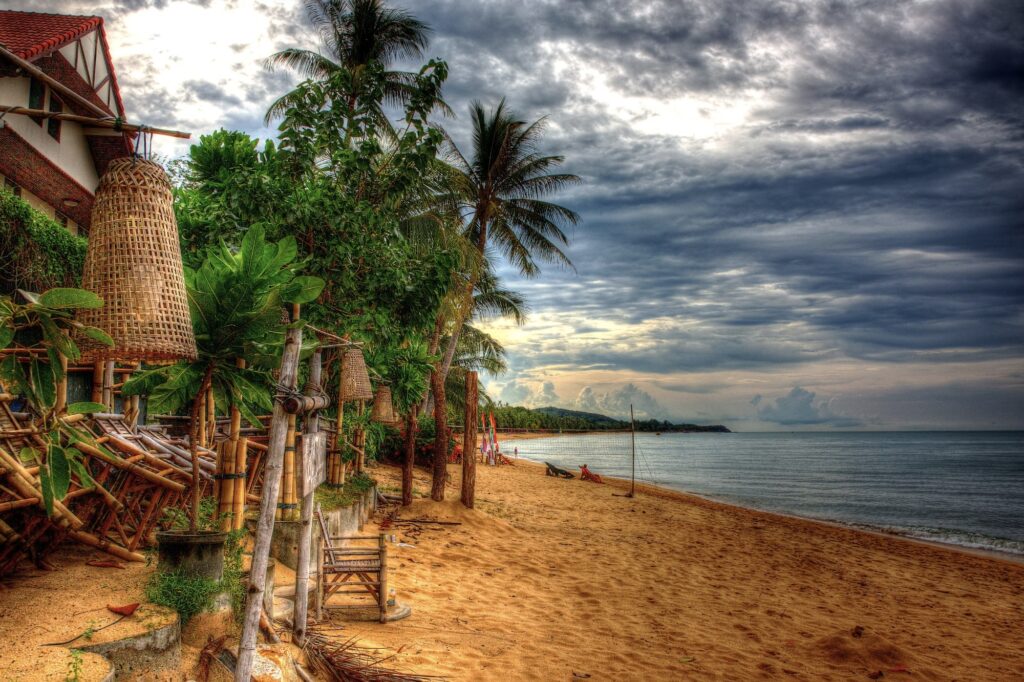Maenam beach on Koh Samui