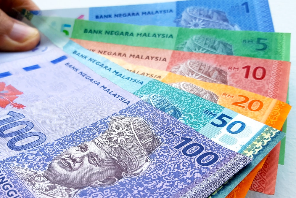 Malaysian currency Ringitt