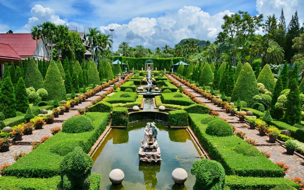 Tropical garden Nong Nooch in Pattaya