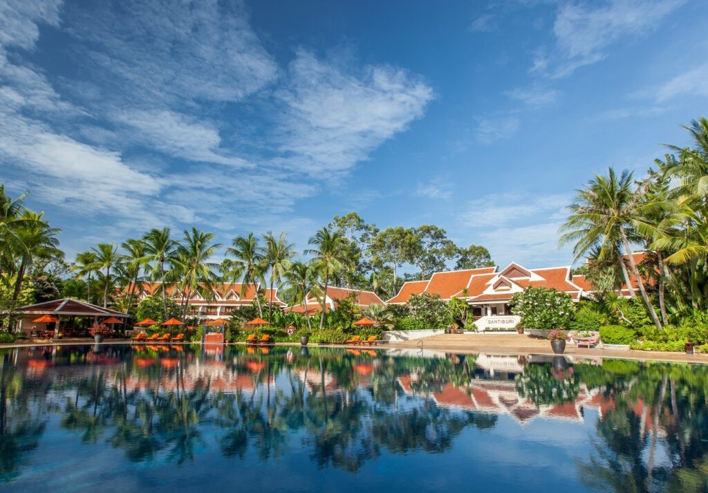 Santiburi Koh Samui Hotel on Maenam Beach in Thailand
