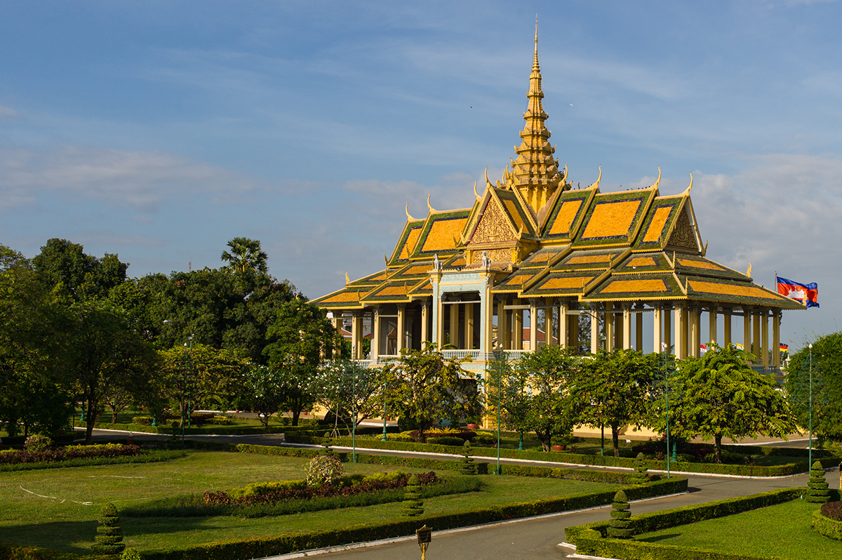 Landmarks of Phnom Penh, Cambodia