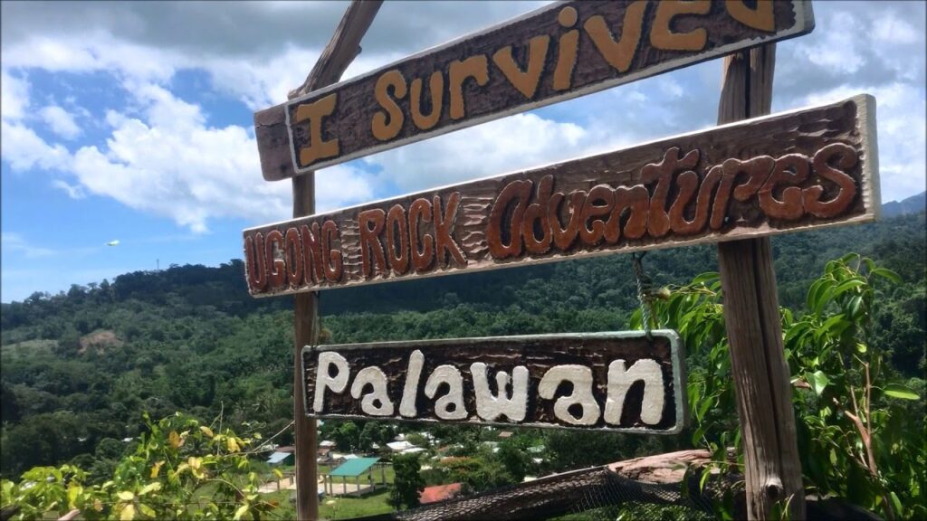 Ugong Rock Adventure Park in Palawan