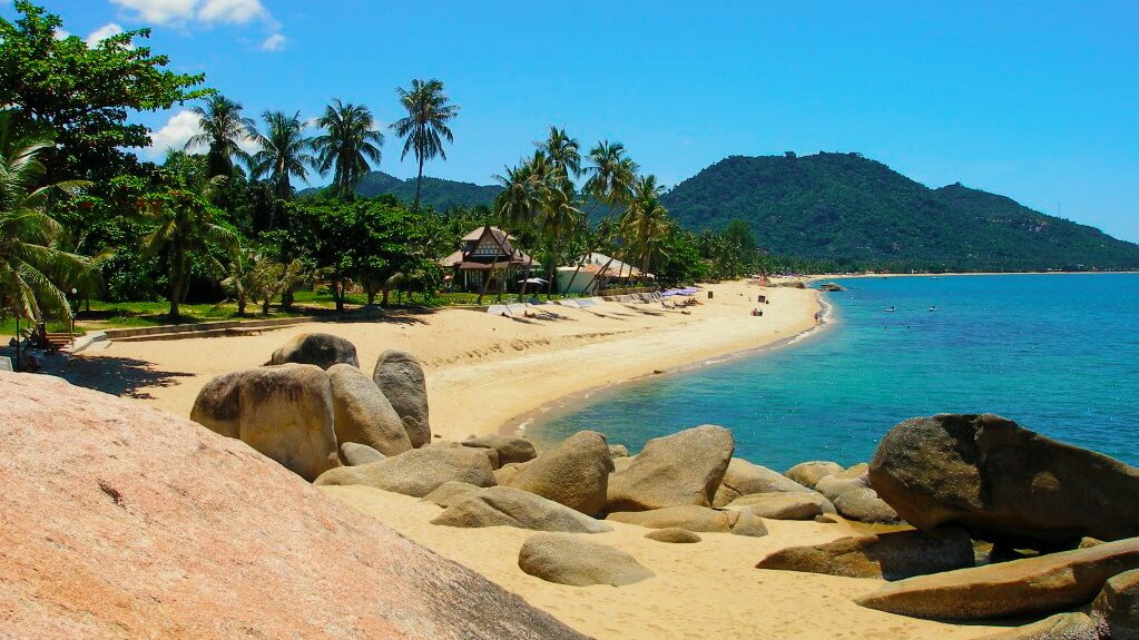 The best beach area on Koh Samui is Lamai.