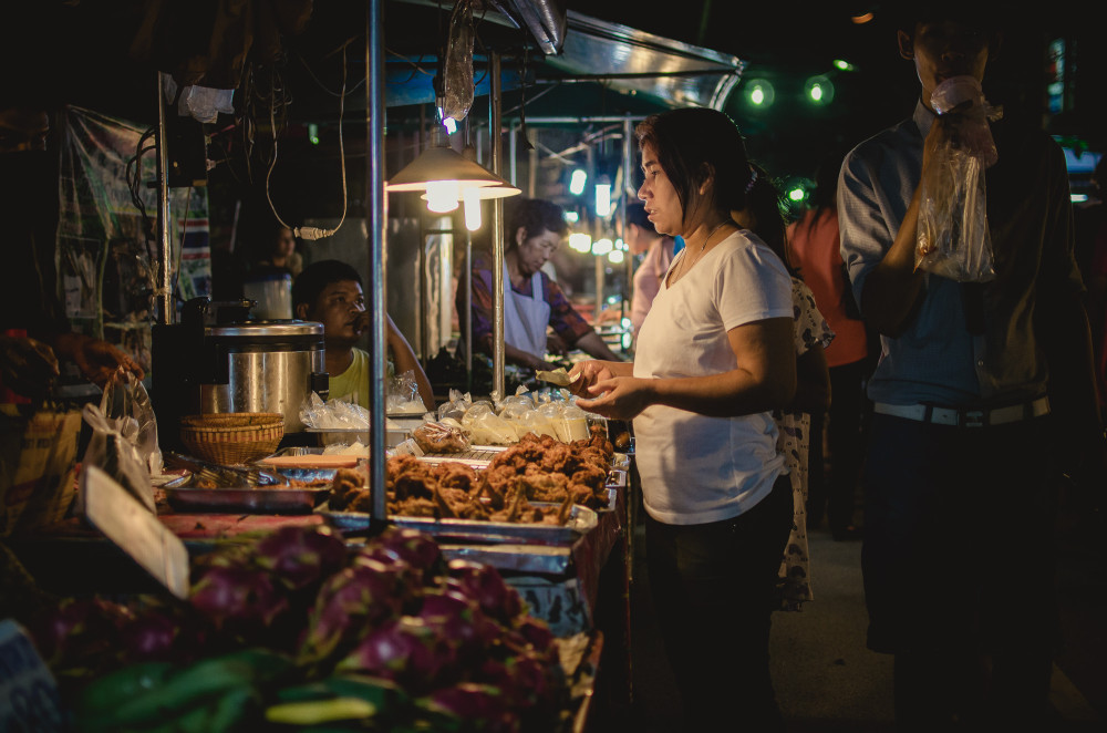 Рынки на Самуи - воскресный ночной рынок Ламай