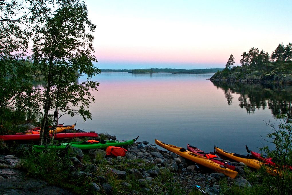 Vacation on Lake Ladoga in Karelia