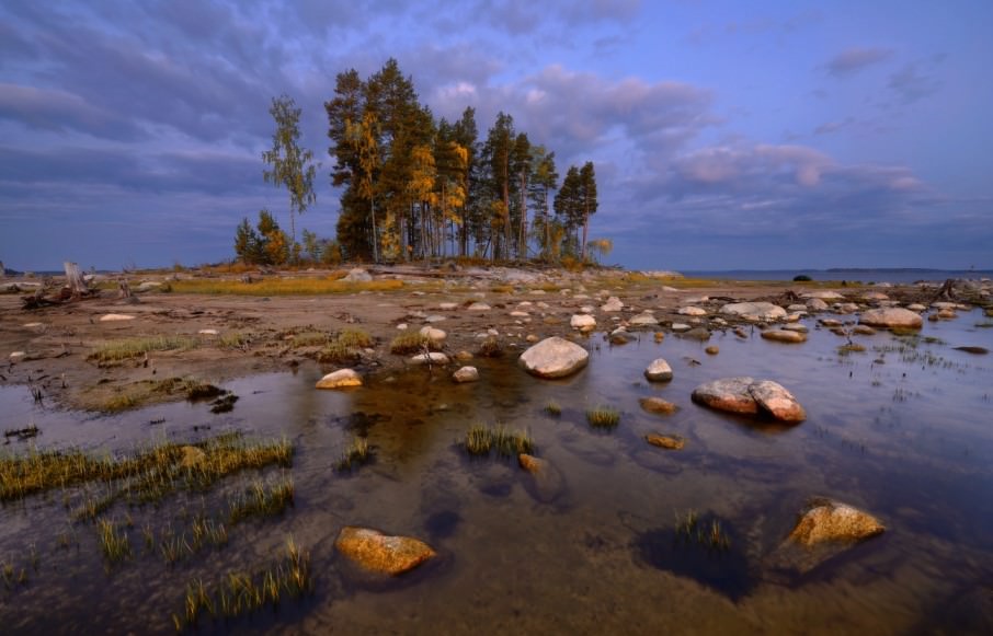 Озеро Сегозеро в Карелии