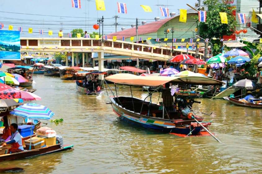 Плавучие рынки Бангкока