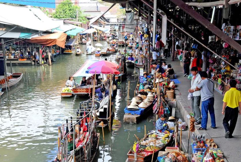 Плавучие рынки Бангкок