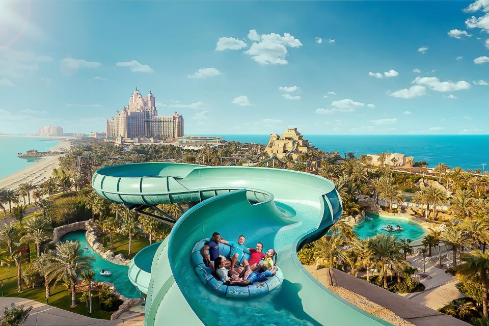 Atlantis Aquavenure Dubai Slides