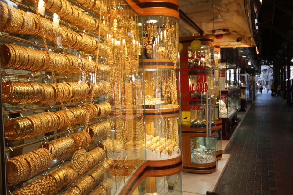 Go Shopping at the Gold Souk during your honeymoon in Dubai