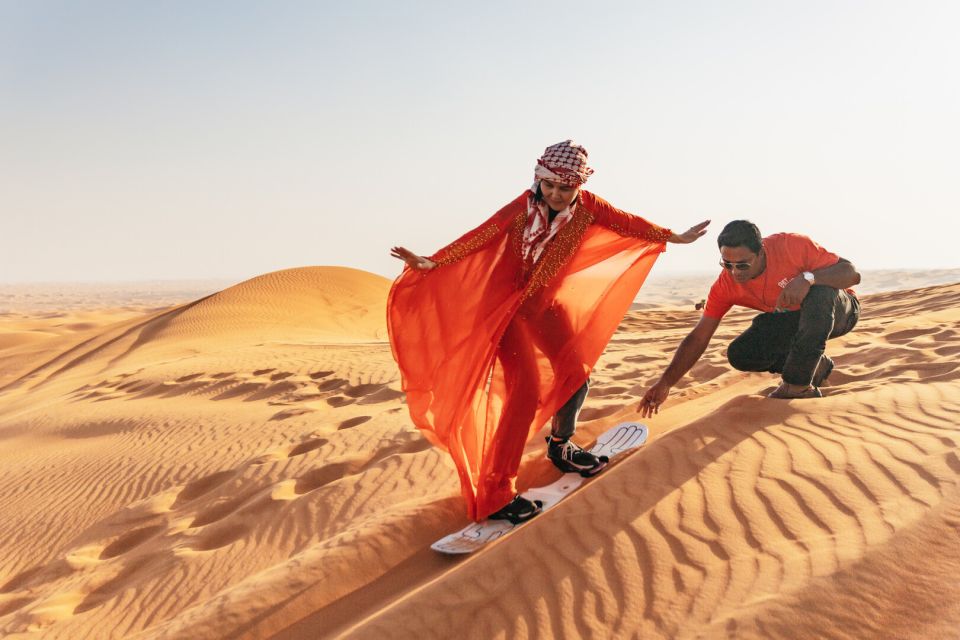 Go To Sandboarding During Your Honeymoon in Dubai
