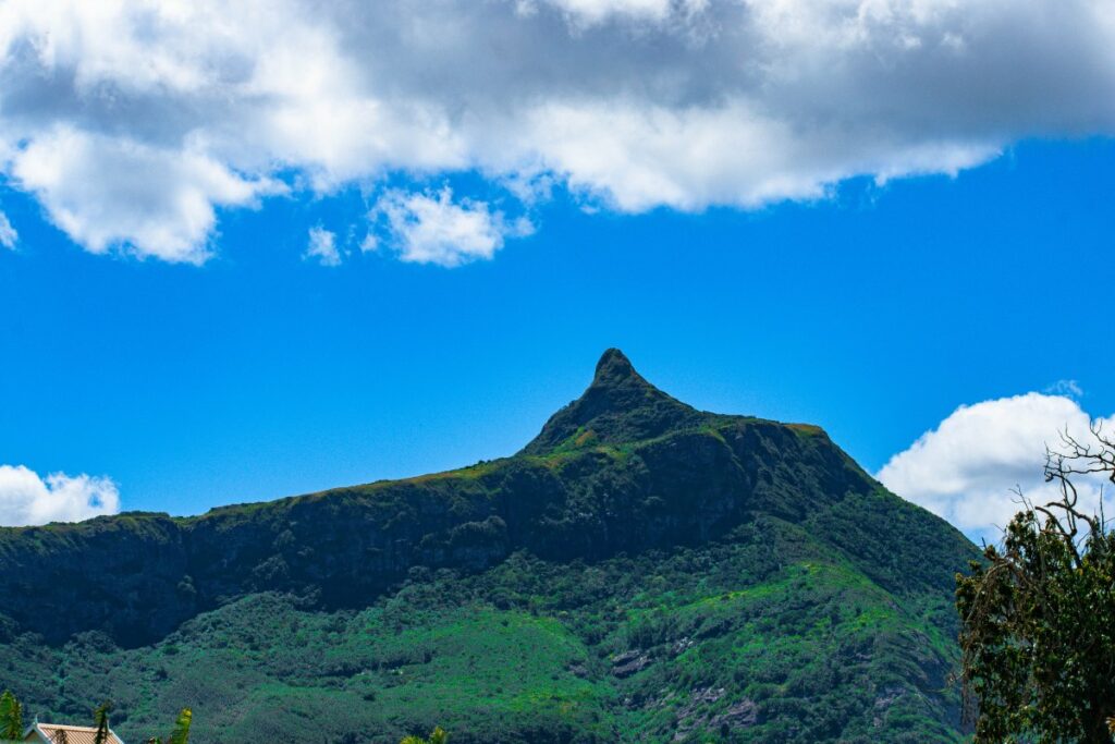 Hiking Le Pouce mountain in Mauritius