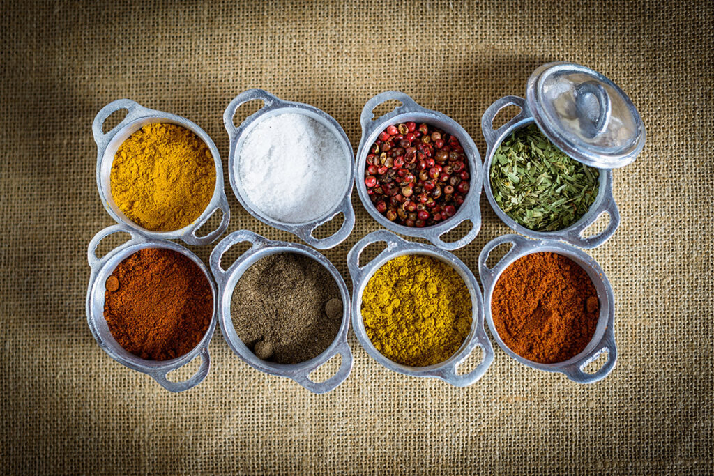 Spices as gift from Mauritius