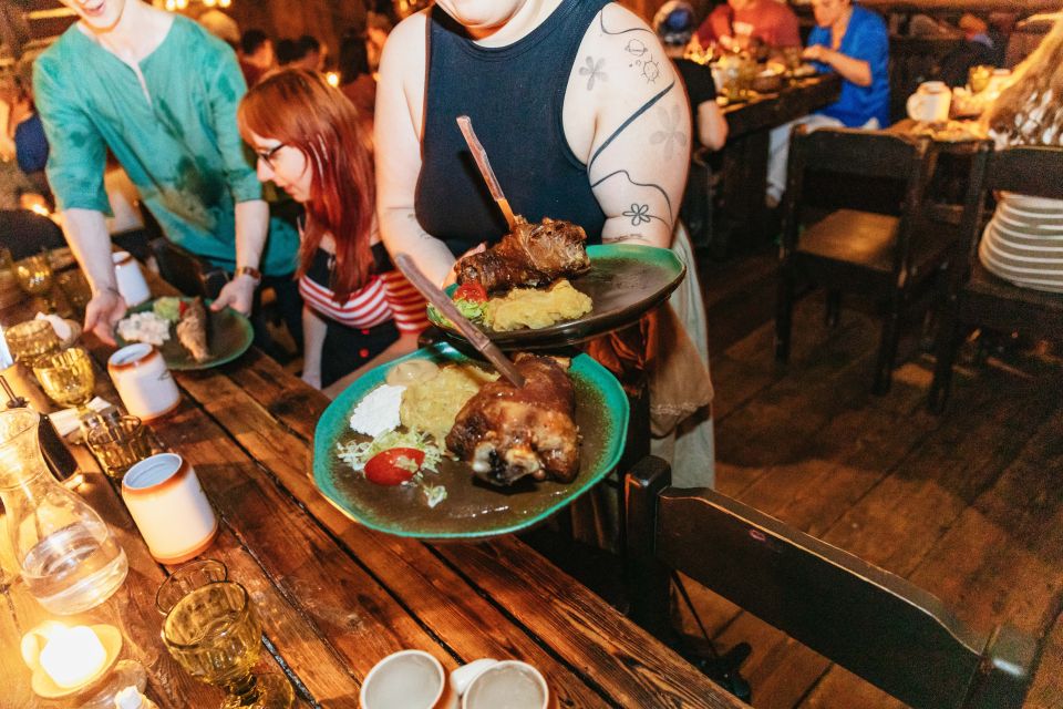Medieval dining experience in Prague