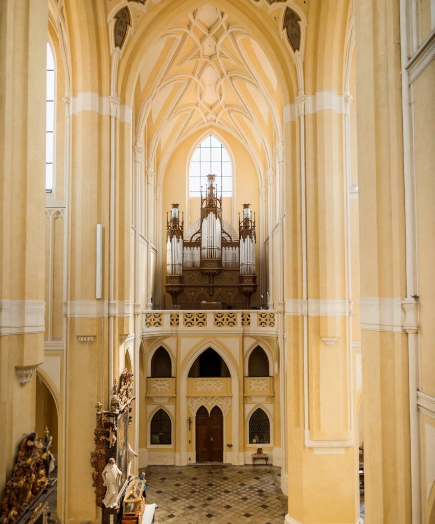 Sedlec Cathedral in Kutna Hora