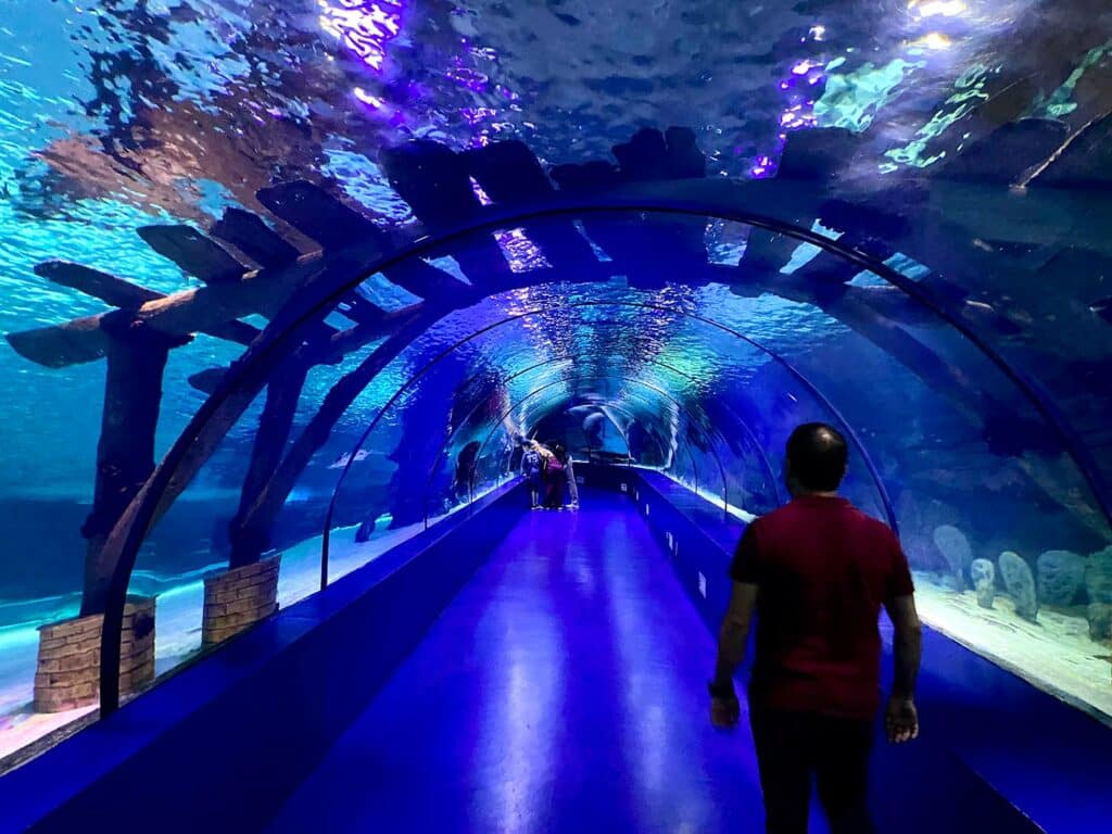 Antalya Aquarium, Tunnel Aquarium