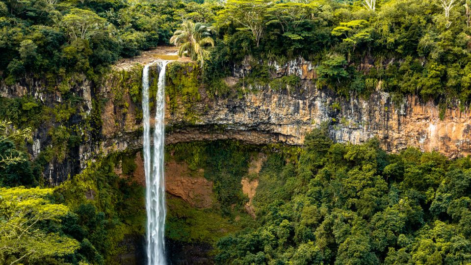 Водопад Шамарель, Маврикий