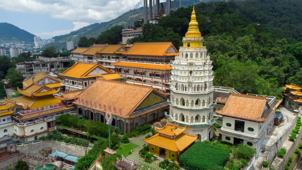 Храмы в Джорджтауне в Малайзии 