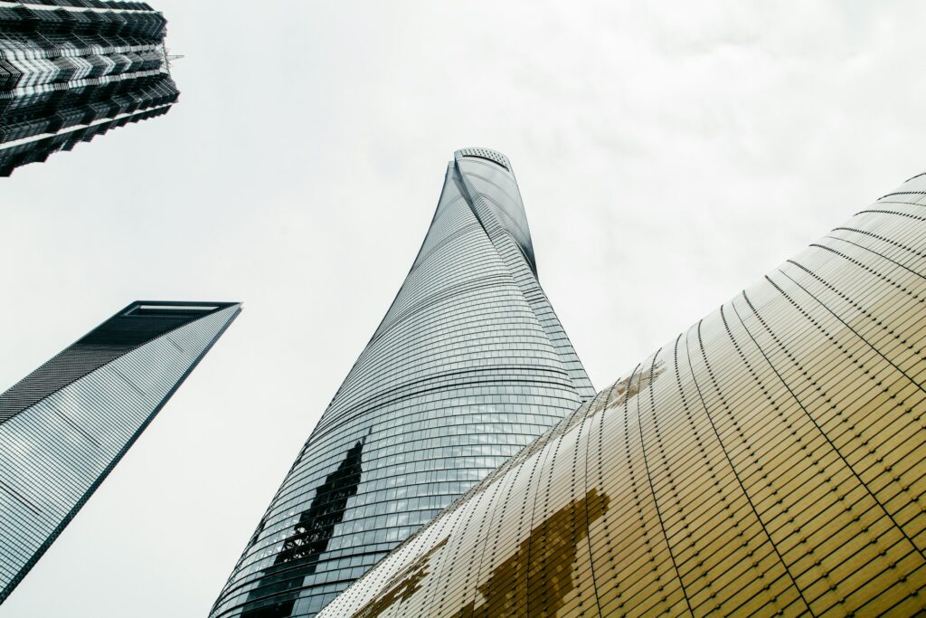 Небоскреб Шанхайская башня